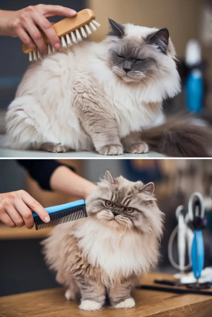 ragdoll vs ragamuffin cats grooming tips